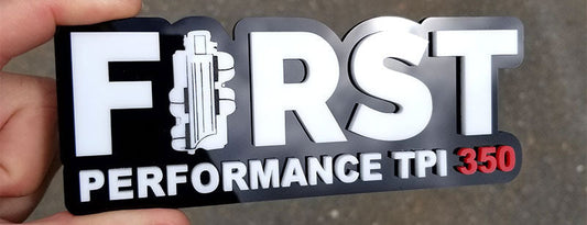 First Performance TPI 350 Emblem