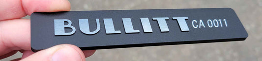 Bullitt CA 0011 Custom Emblem