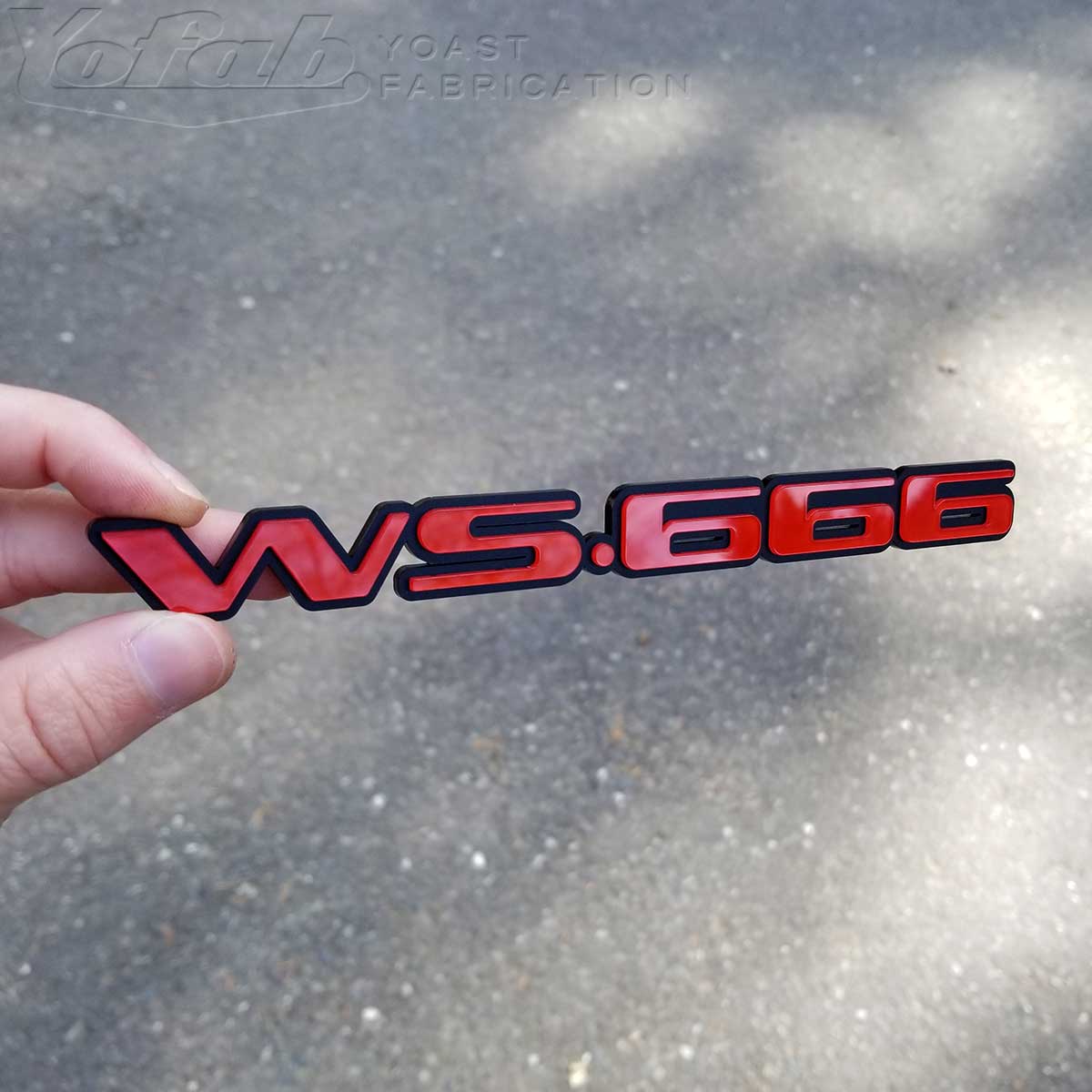 Custom Stacked Automotive Emblems